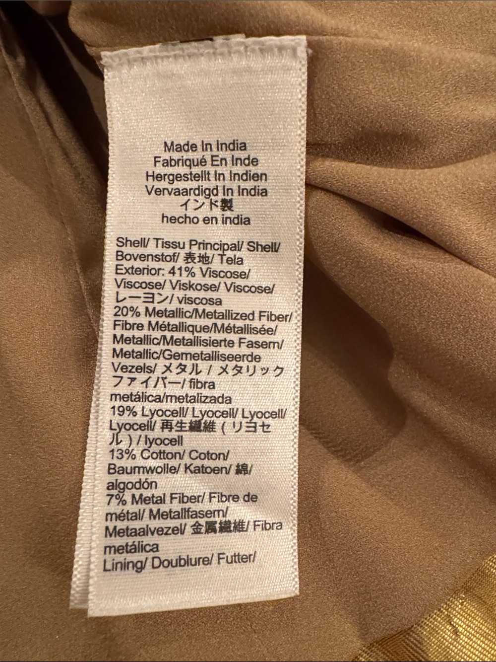 J.Crew Collection scoopback mini dress in crinkle lamé CP193 - Picture 13 of 13